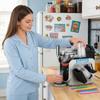 Modern Minimalist Plastic Wall Mount Cup Organizer For Kitchen And Office Use