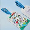 Official BT21 WORLD VOYAGE Luggage Tag - Iconic Travel Accessory