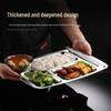 Molona Stainless Steel Divided Meal Tray Set