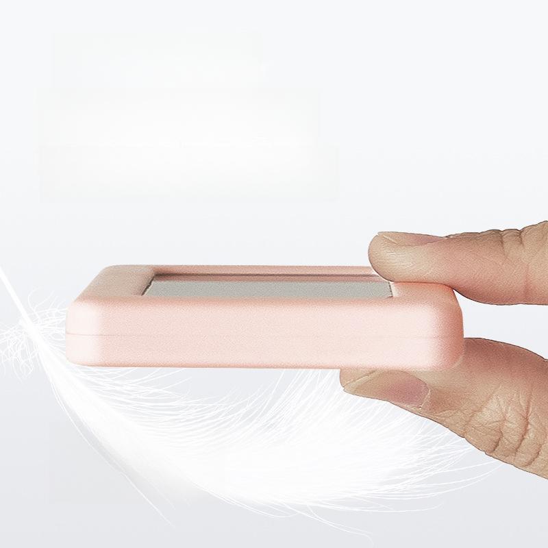 Simple clock, thin temperature and humidity electronic clock, colorful Nordic style clock, convenient clock, YD005