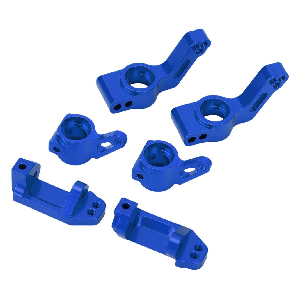 RC Car Front Steering Cup Front C Seat Rear Axle Seat Kit Fit for Traxxas Slash 2WD Aluminum Alloy RC Car Upgrade Parts