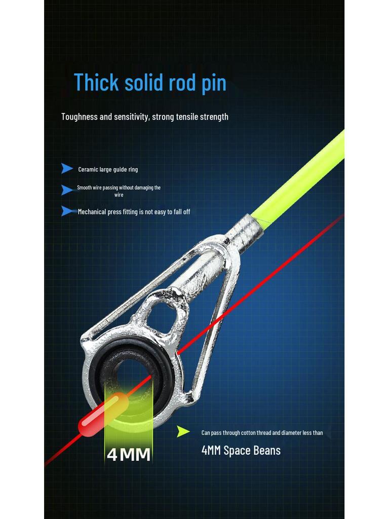 Wolf King Ultra-Hard Carbon Long-Distance Sea Fishing Rod Set