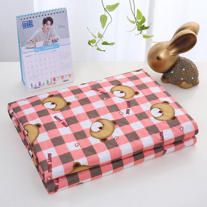 Washable Leakproof Incontinence Pad - Four-Layer, Large Size for Elderly, Hospital, or Dorm Use