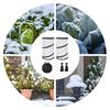 Frost Blankets For Outdoor Plants PopUp Winter Frost Plant Cover Round Garden Plant Frost Protection Tent For Greenhouse