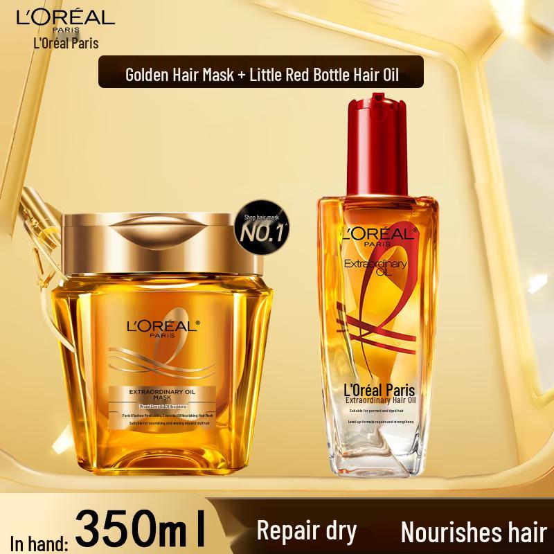 L Oréal Paris Extraordinary Oil & Hair Mask Set