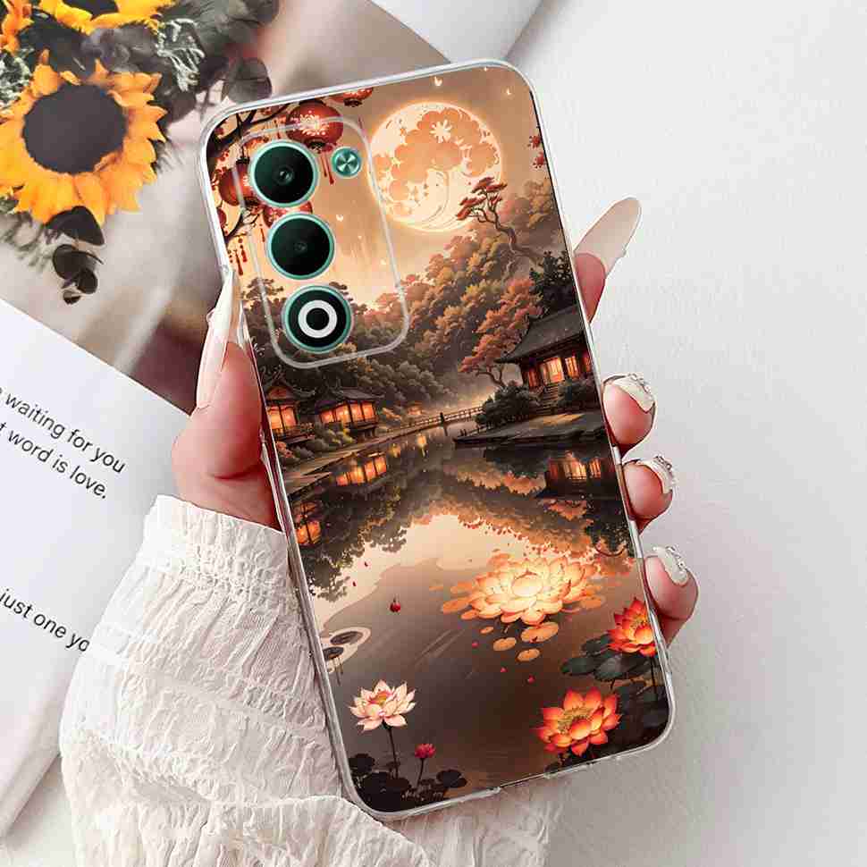 For Oppo A5 5G Global 6.67" Case Fashion Rose Butterfly Soft Silicone TPU Cover For Oppo a5 A5 2025 CPH2735 Phone Casing Coque