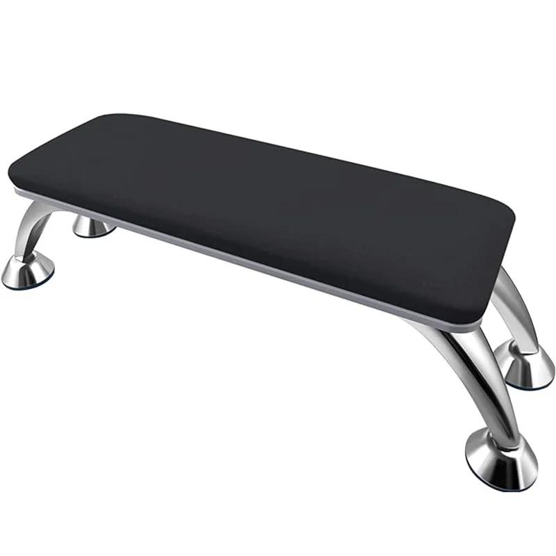 

високоякісна професійна велика підставка для рук, подушка для рук, ПУ шкіра, мікрофібра, лампа для нігтів, подушка для нігтів чорний