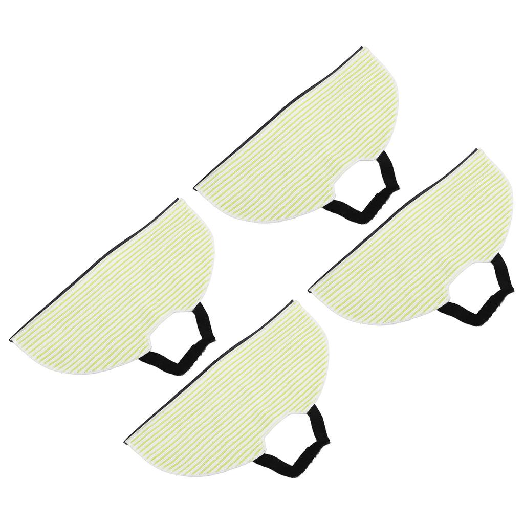 4 Stück Vakuum-Mopp-Pads Fusselresistent Hochsaugfähig Wiederverwendbares Mopptuch-Pad für Shark RV2410WD