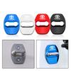 4pcs Car Door Lock Cover Protection Case  For Toyota GRsport Crown Hilux Aygo Yaris Corolla Rav4 CHR Auris Cruiser Sticker
