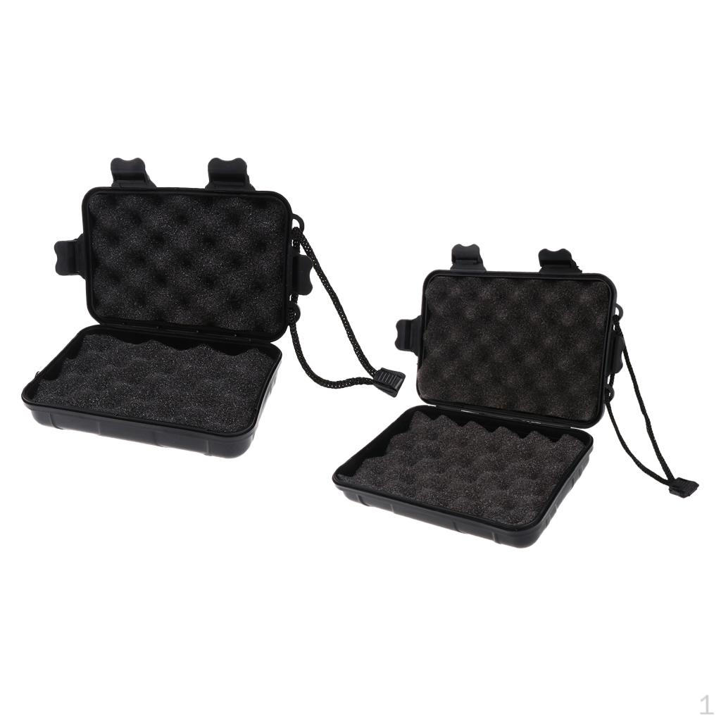 

2 шт. Коробка для хранения с пенопластовой подкладкой для инструментов для лука, лампы