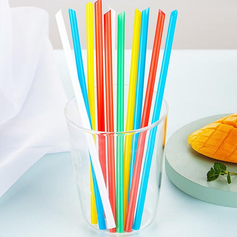 Fan Shun Individually Wrapped Disposable Thin Straws