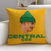 Urban CCentral CeeS Cushion Cover Breathable and Skinfriendly Linen Pillowcase Square Removable and Washable Cushion