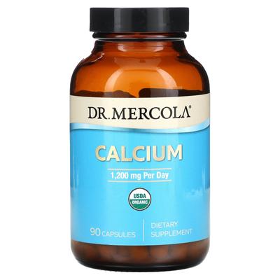 DR. Mercola, Calcium, 1.200 mg, 90 Kapseln