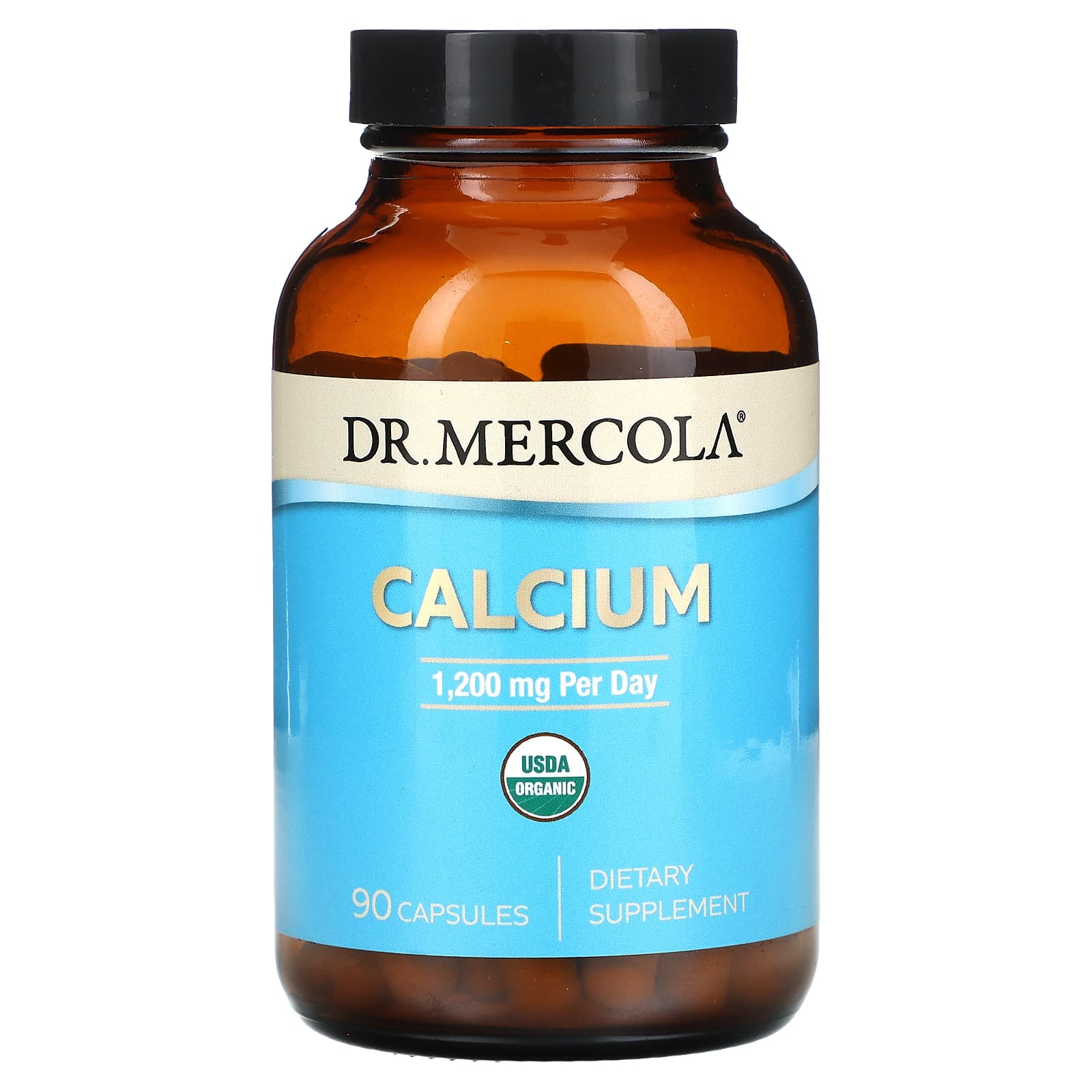 

Dr. Mercola, Calcium, 1,200Mg, 90 Capsules