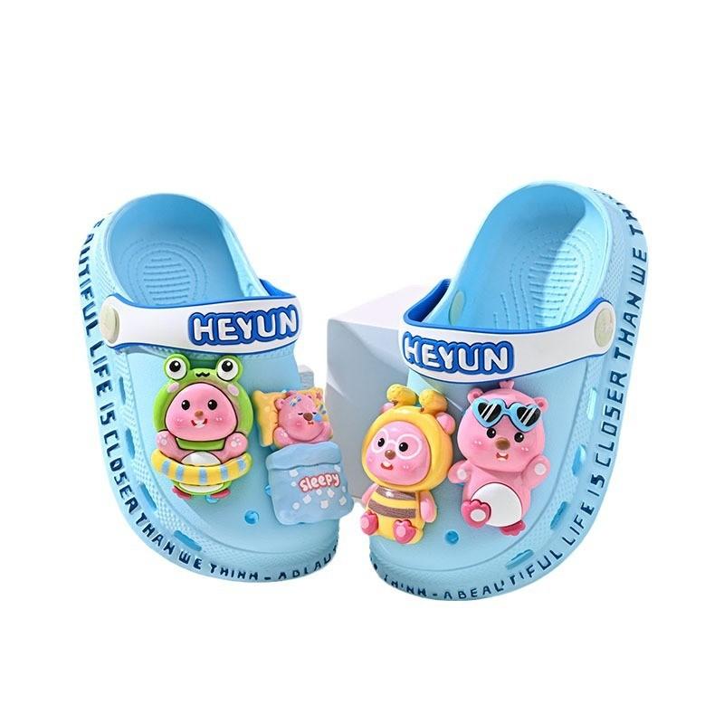 Lightweight And Breathable Children's Hole Shoes For Summer With Non-slip Soft Eva Sole In Multiple Colors
