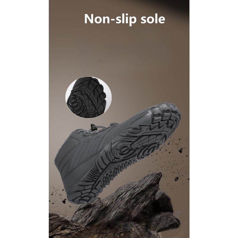 Outdoor Sports Shoes, Men and Women Padded Warm Boots, Wear-resistant Non-slip Snow Boots, Winter Thickening Couple Shoes