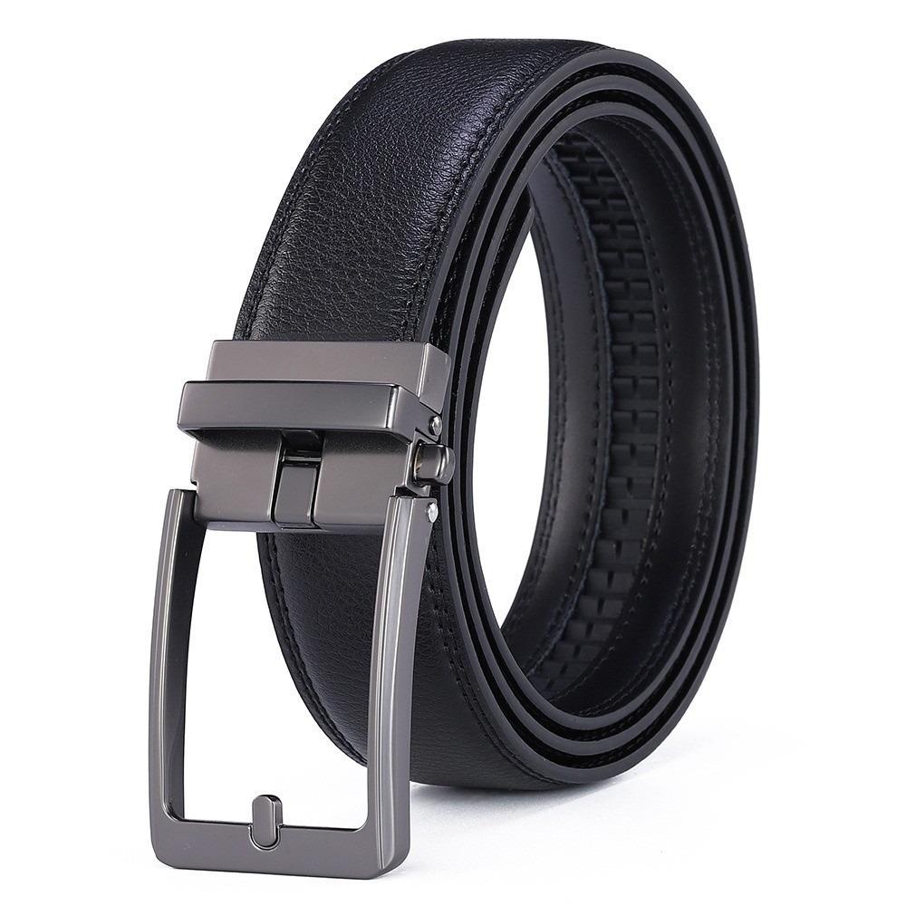 Zinc Zinc Zinc Alloy Men Belt 3.5cm Width Men s Business Belt Fashion Leather Waist Belt Women