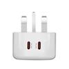 Cross-Border PD40W Fast Charger - US/EU/UK Plug, Compatible with Huawei & iPhone Pro