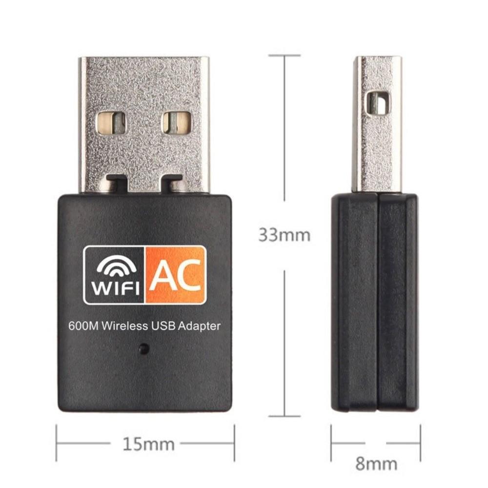 Dual Band Wireless Network Card Plastic USB Wireless Wifi Adapter Wifi Dongle Network Connection