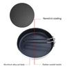 Nonstick Frying Pans with Storage Bag Light Weight Grill Pans Outdoor Cookware Quick Heating Skillets Cooking Tool