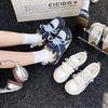 Mesh breathable casual shoes 2025 summer new fashion niche white shoes flat commuter training shoes women's