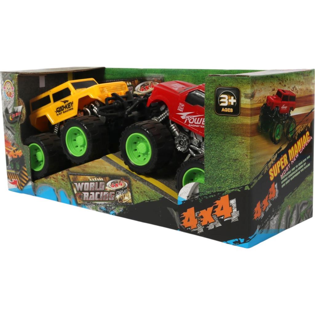 Set of 2 Cars In a Cardboard Box