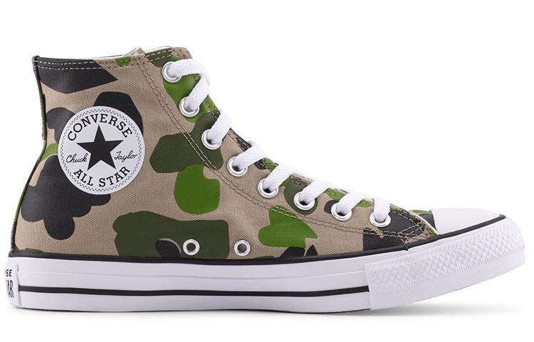 Chuck Taylor All Star Converse High 'Archival Camo' 166714C