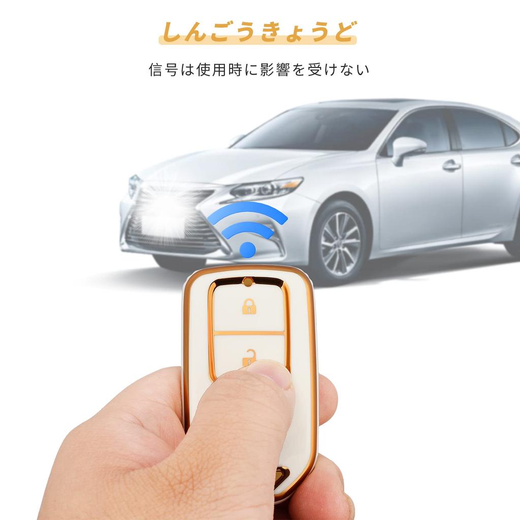 OFFCURVE Honda Key Fob Cover for Vezel, RU Series, New Freed, New Fit Shuttle,