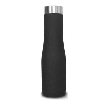 Water Bottle (1 Litre, Premium Stainless Steel, Shadow Black) Bottle for Fridge, School, Outdoor, Gym, Home and Office