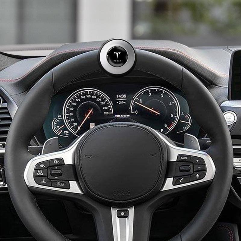 Car Steering Wheel Booster Ball Labor Saving Turning Car Styling For Tesla Model 3 Model X S 2016-2020 Decals TM3 TMX TMS Decal