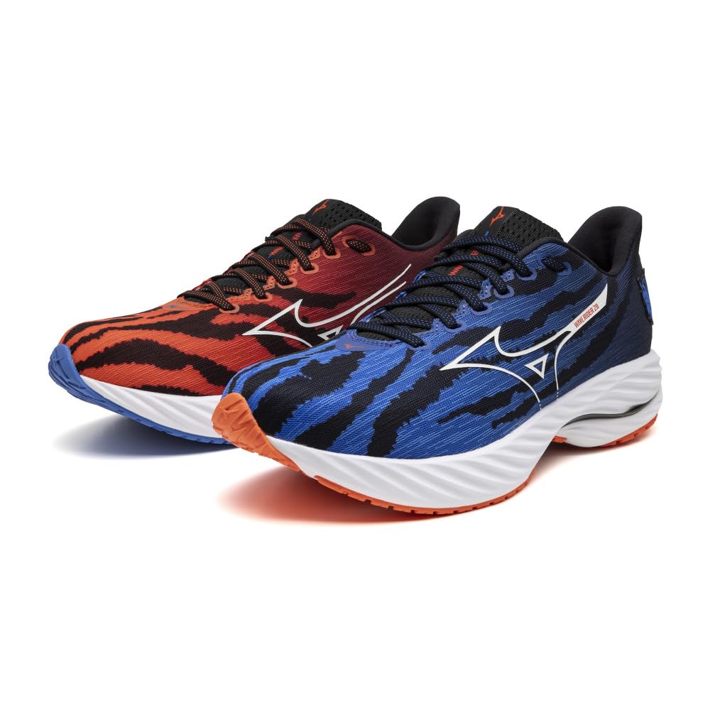 

Mizuno Wave Rider 28 Беговые Толстые Akaoni x 2E Кроссовки, Бег трусцой, Марафон, Тренировки, Спорт, Легкие, Упругие, Подошва, Мужские, Аоони, 26.5 см,