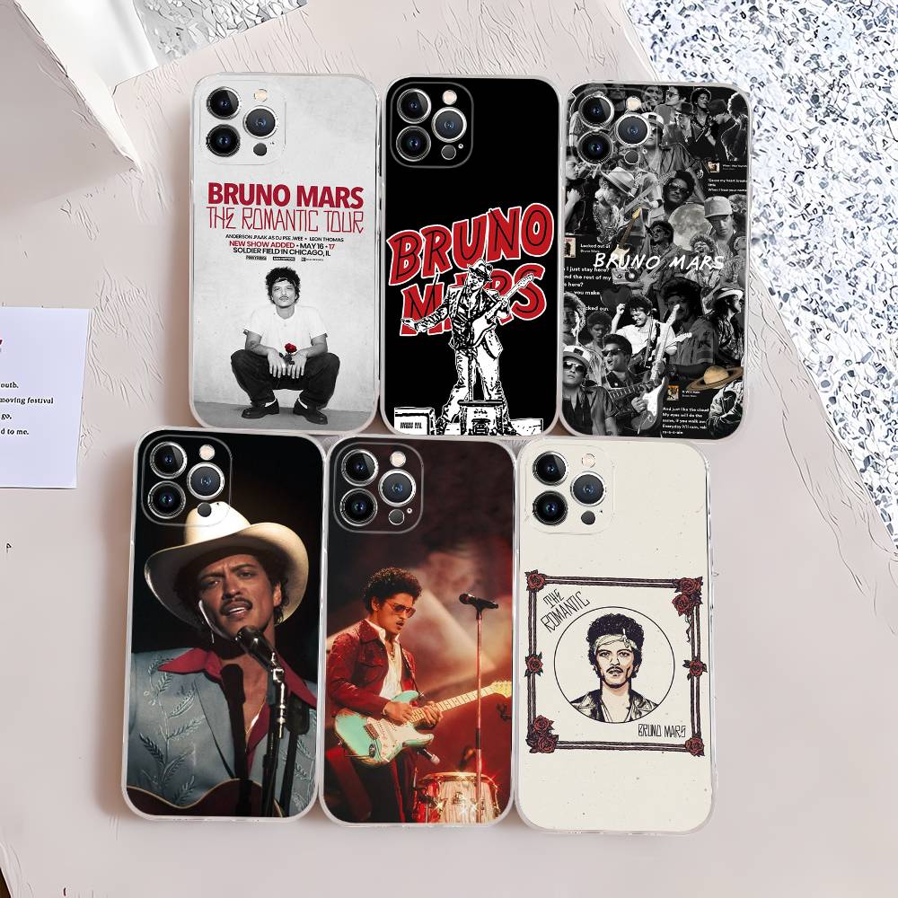 Berömt Bruno Mars Det Romantiska Telefonfodral För IPhone 17 16 14 11 12 13 15 Pro Max 14 Plus 17 Air Cover
