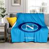 Coperta con Emblema del Napoli Calcio Coperta in Flanella da Esterno per Campeggio, Escursionismo, Feste in Giardino, Essenziali per Picnic, regalo per famiglia e amici