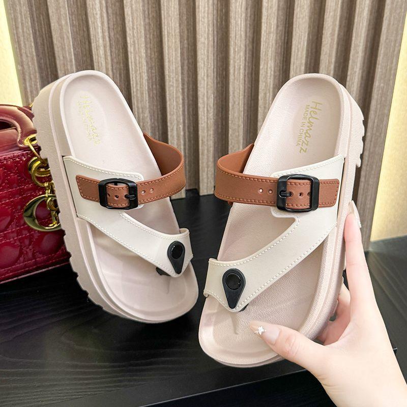 Women's Flip Flops Slippers and Ladies Sandals Soft Open Toe Slides White Shoes Original Korea Style Low Price Summer Footwear