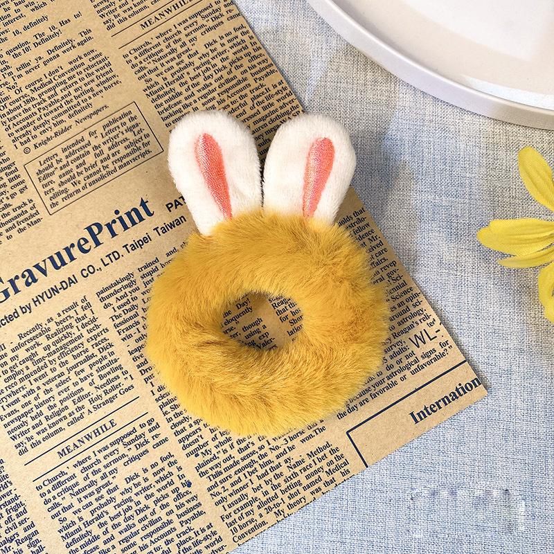 New Women Cute Cat Rubber Bands Elastic Hair Bands Korean Headwear Children For Girls Lovely Animal Hair Accessories Ornaments