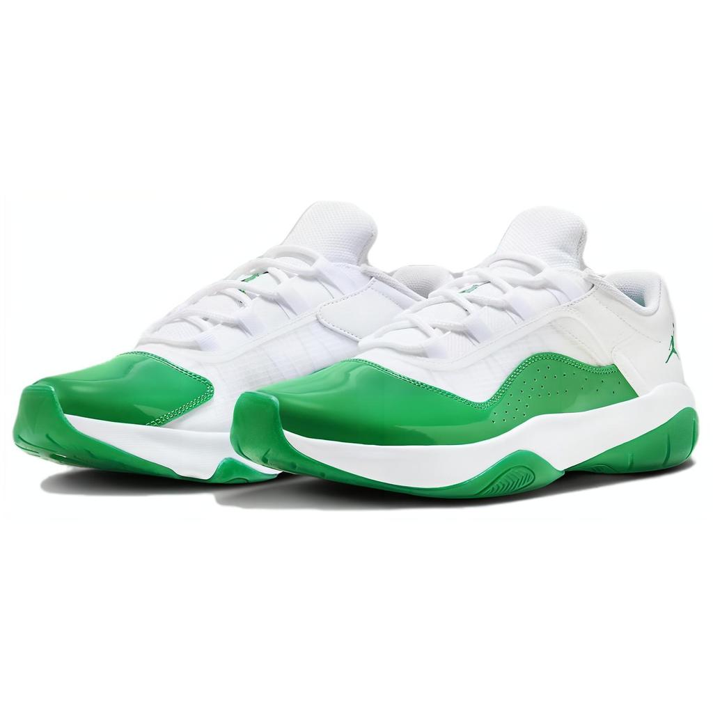 New Jordan 11 Low White Lucky Green Women's's DV2629-131