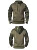 Men's Autumn/Winter Camouflage Color Block Hoodie - American Retro Trend