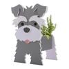 Vaso da fiori per cani Vasi da fiori giardino carino animale domestico vasi da fiori Vaso da fiori pianta Decorazioni da giardino