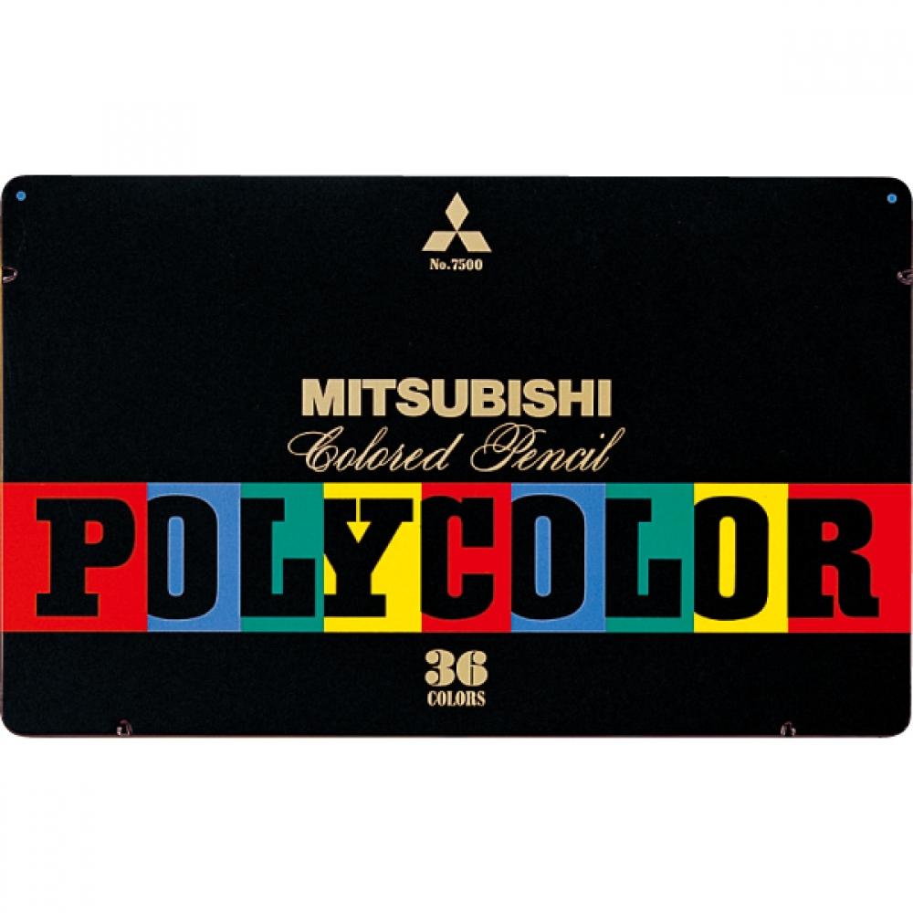 

Набор цветных карандашей Mitsubishi Pencil Poly Color 75036