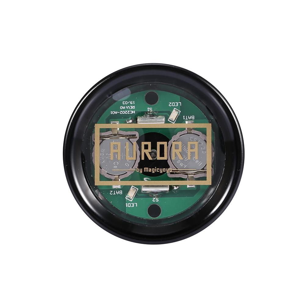 MAGICYOYO Svarar inte YoYo Aluminiumlegering Professionell Yoyo-boll med LED-ljusskyddsborttagare