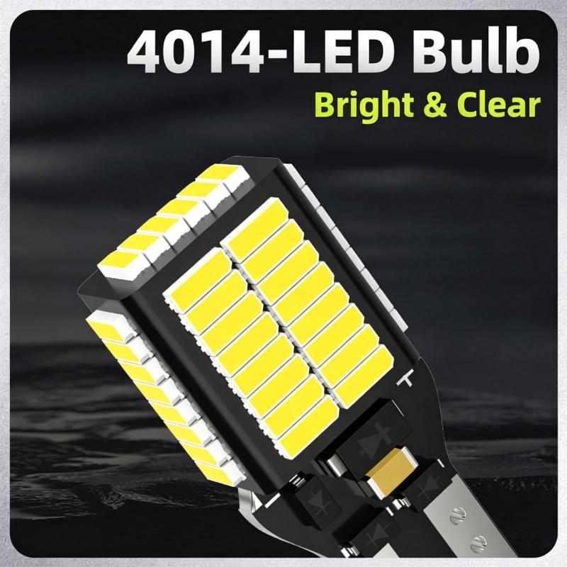 T-15 W16W Automotive LED Lamp Bulb for Vehicle Maintenance, 6000K, 949LM, 12V-24V Reverse Light Backup Lamp