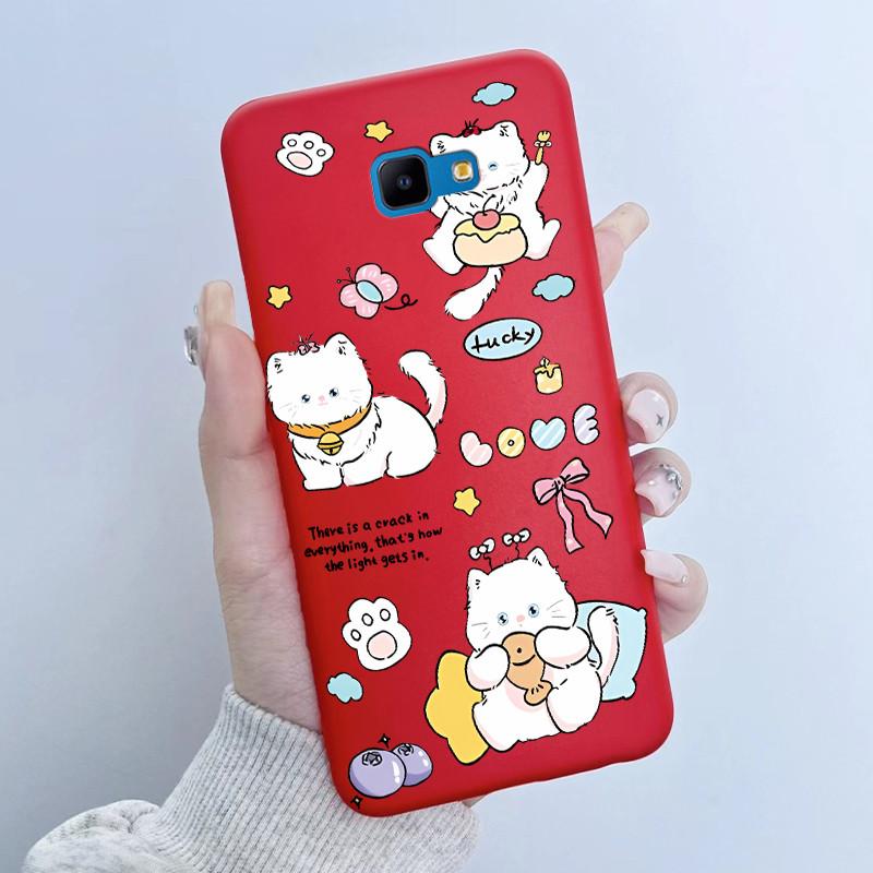For Samsung J4 Core J410 Case Soft TPU Silicone Cover Cute Astronaut Panda Phone Case For SM-J410D SM-J410F SM-J410G Coque Funda