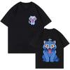 Hot Sale Saja Boys Kpop Demon Hunters Funny Tiger Graphic Print T-shirt Women Men Summer New Tee Cotton Comfortable Short Sleeve Casual Oversized Top