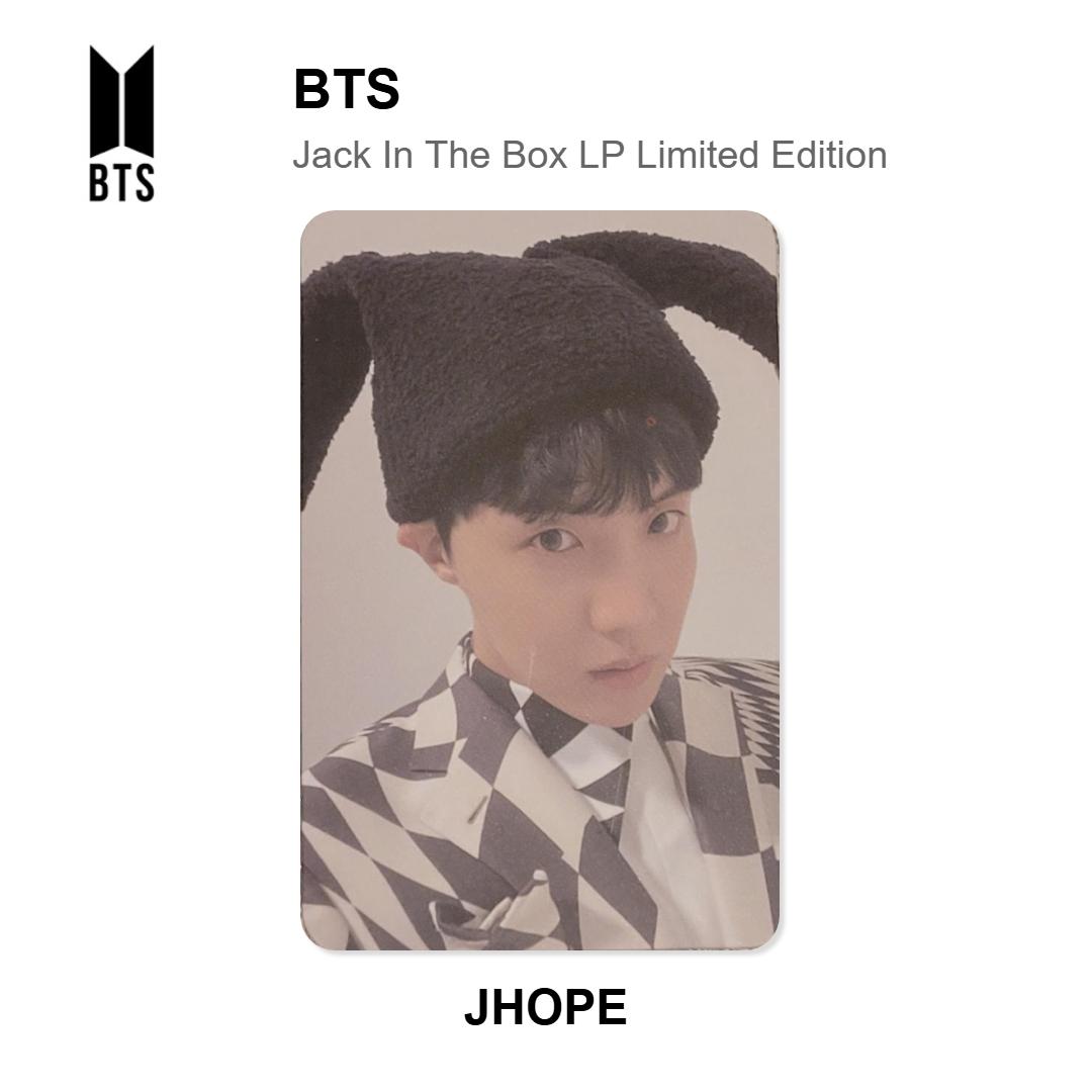 BTS J-Hope Jack In The Box LP Limited Edition Official Photocard J-Hope