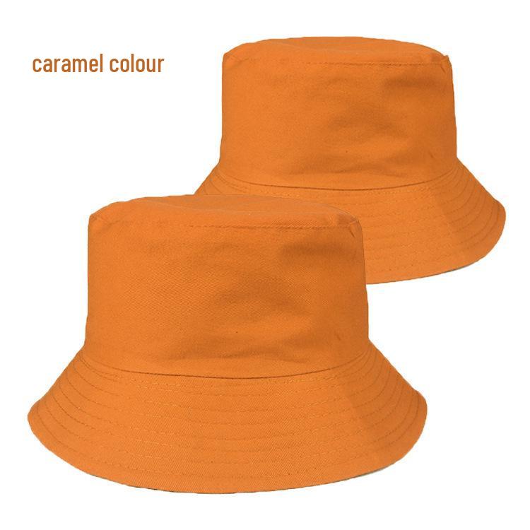 Custom Embroidered Cotton Bucket Hat: Double-Sided, Unisex Sun Protection for Mountaineering.