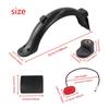 Waterproof Scooter Rear Tire Wheel Mudguard Widened Mud Guard Tail Light for Electric Scooter Parts Easy to Install