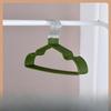 Resin Clothes Hangers, Household Clothes Hanging, Seamless and Anti-slip Clothes Drying Racks, Dormitory Student Household Clothes Storage Racks