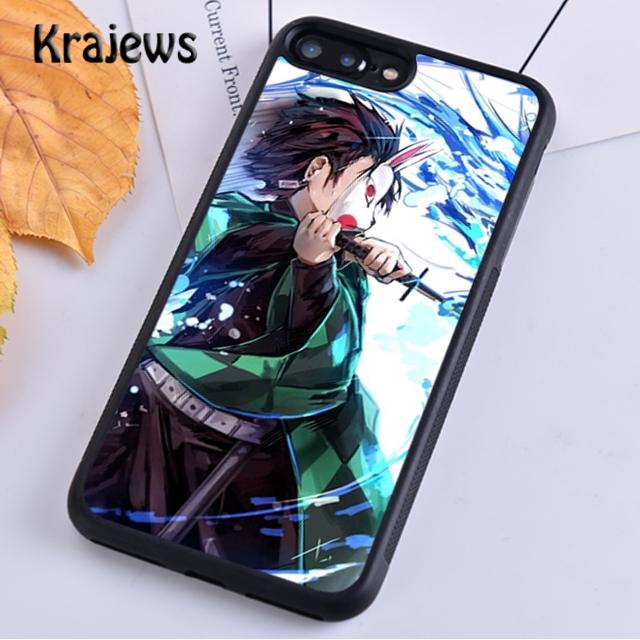 Krajews Kimetsu no Yaiba Charaktere Handyhülle Cover Für iPhone 14 5 SE 6s 7 8 plus XR XS 11 12 13 pro max Samsung S21 S22ultra