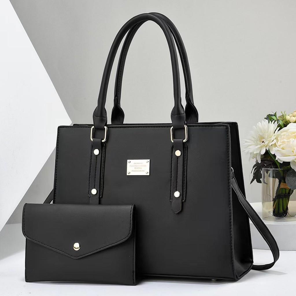 High-end Korean Style Women's Large Capacity Bucket Bag With Chain And Lock In Multiple Colors