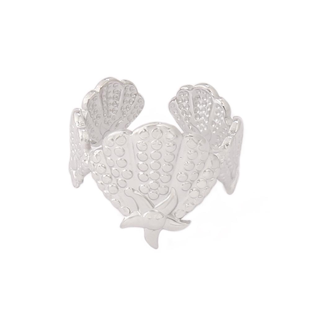 Ocean Series Adjustable Shell Ring - Summer Beach Jewelry with Various Styles